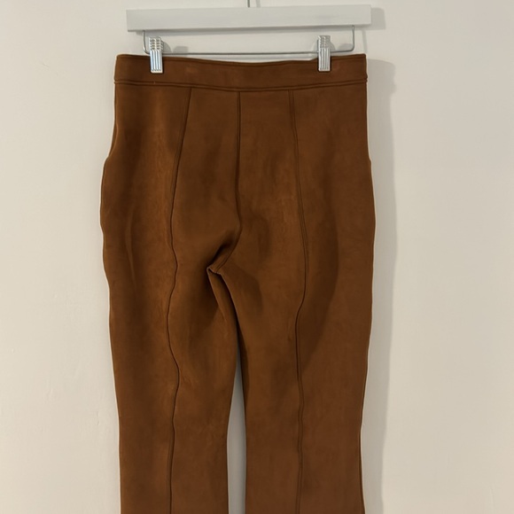 Suede spanks, tummy control flare leg size large - Picture 3 of 5